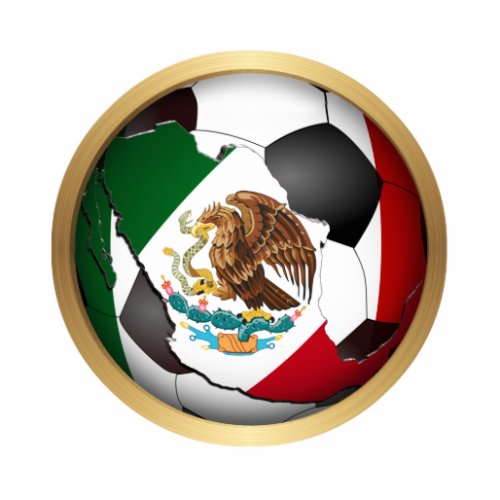Mexico Soccer Ball Sports Ornament
