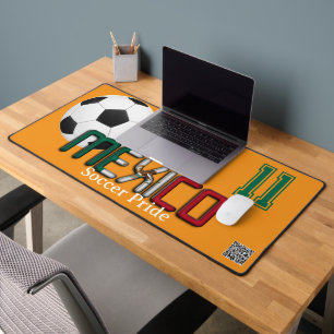 Mexico Soccer Pride: Achempong 2026 Global Stage P Desk Mat