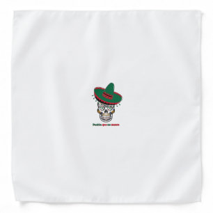 Mexico Soccer Skull 2026 - Pasión Que No Muere Foo Bandana