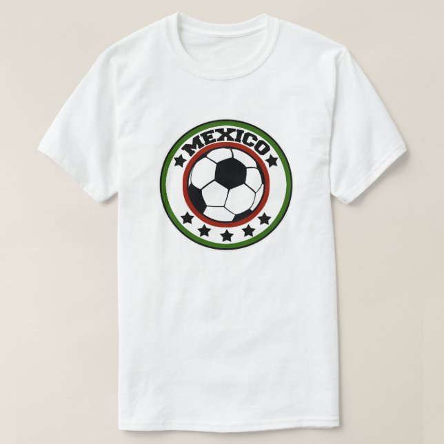 Mexico Soccer T-Shirt (Design Front)