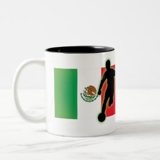 Mexico Striker 4 & Mexico Striker 3 Two-Tone Coffee Mug