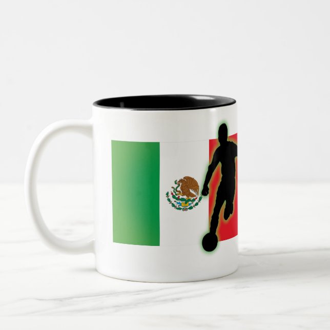 Mexico Striker 4 & Mexico Striker 3 Two-Tone Coffee Mug (Left)