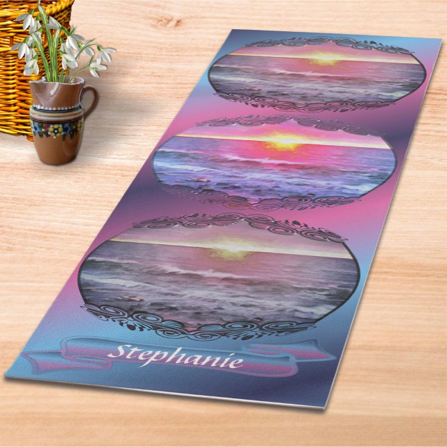 Mexico Sunset 0909 Yoga Mat (Creator Uploaded)