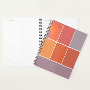 Mexico Sunset Colors Planner