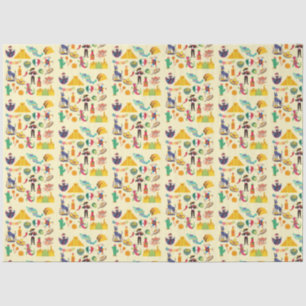 Mexico Symbols Tissue Paper