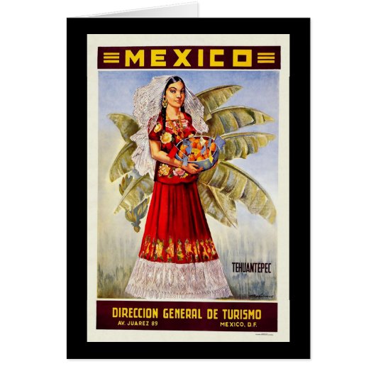 Mexico Tehuantepec Cards (Front)