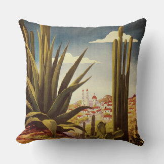 Mexico throw pillow