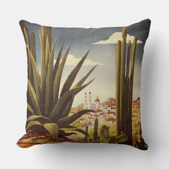 Mexico  throw pillow (Front)
