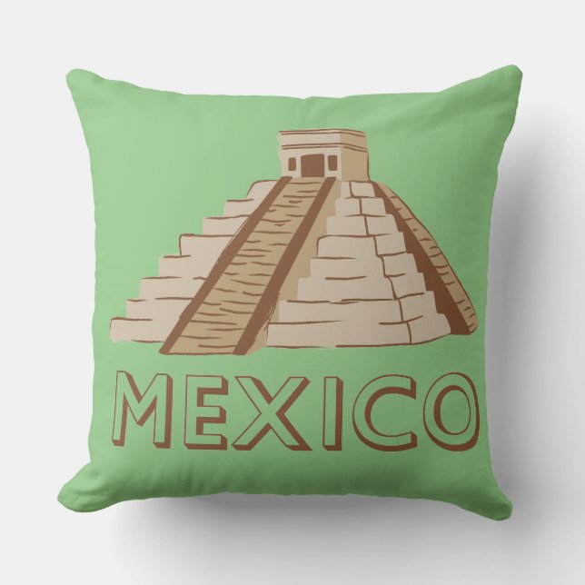 MEXICO THROW PILLOW (Front)