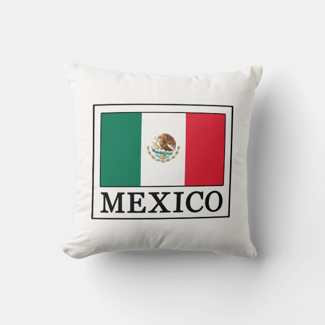 Mexico Throw Pillow (Front)