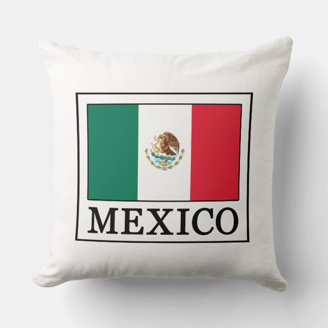 Mexico Throw Pillow (Front)