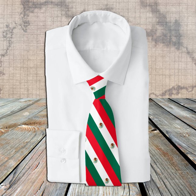 Mexico Ties, fashion Mexican Flag, business Neck Tie (Creator Uploaded)