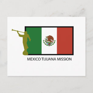 MEXICO TIJUANA MISSION LDS CTR POSTCARD