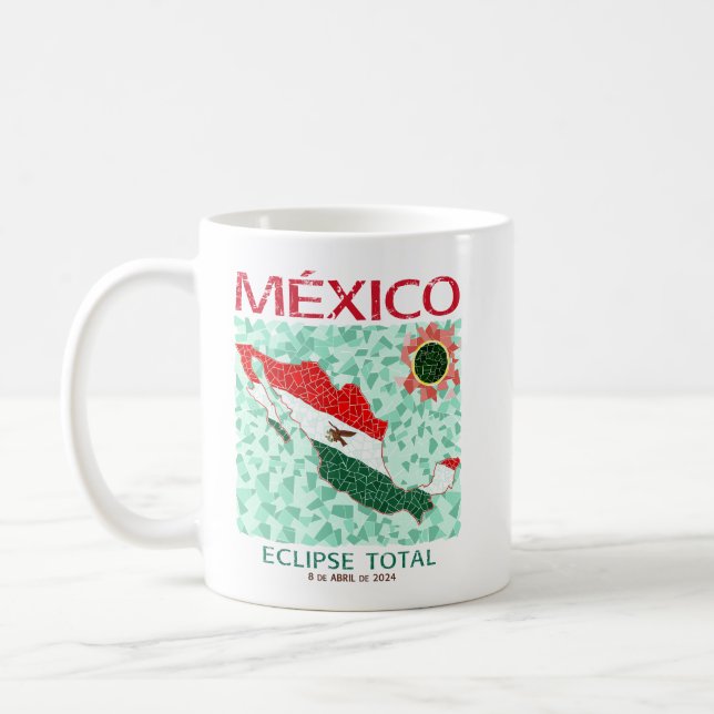 Mexico Total Eclipse Coffee Mug (Left)