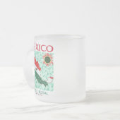 Mexico Total Eclipse Frosted Mug (Front Left)