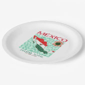 Mexico Total Eclipse Paper Plates (Angled)