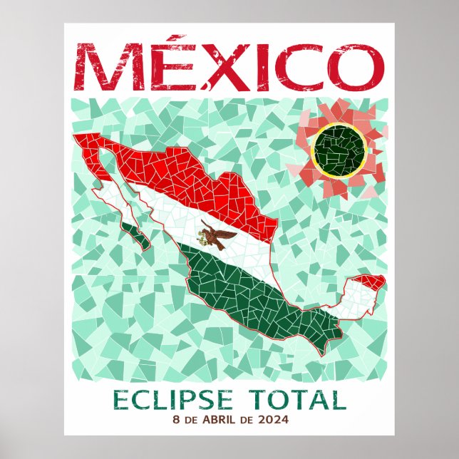 Mexico Total Eclipse Poster (Front)
