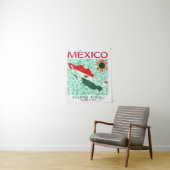 Mexico Total Eclipse Tapestry (In Situ)