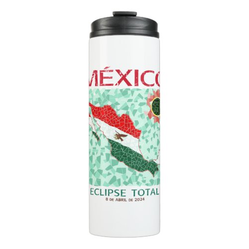 Mexico Total Eclipse Thermal Tumbler