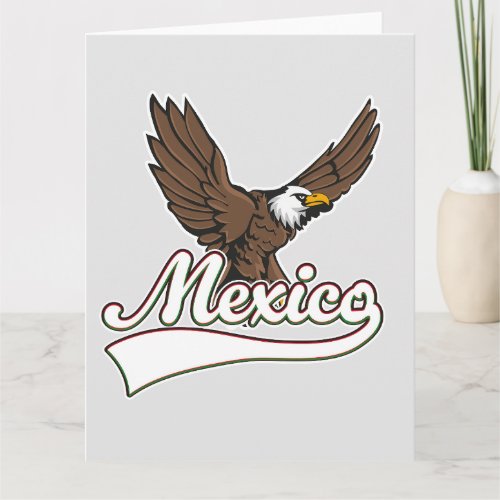 Mexico Travel logo Card