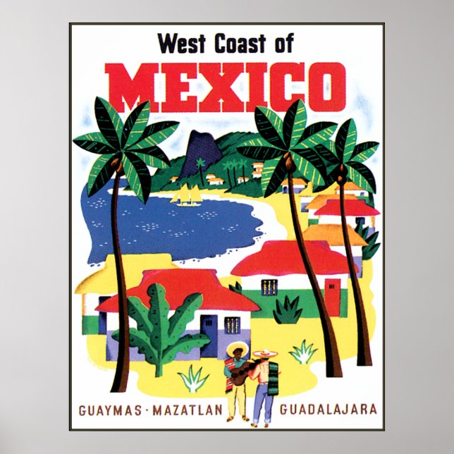Mexico Travel Poster (Front)
