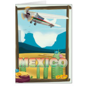 Mexico Travel poster print. (Front)