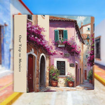 Mexico Travel Scrapbook Photo Album