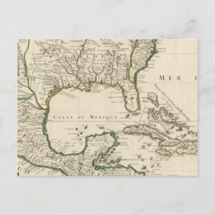 Mexico, United States Postcard