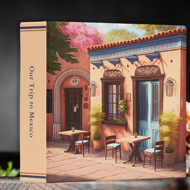 Mexico Vacation Scrapbook Photo Album 3 Ring Binder (Creator Uploaded)