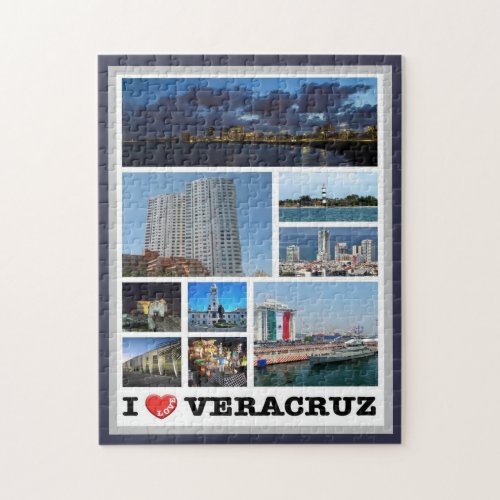 Mexico _ Veracruz _ I Love _ Jigsaw Puzzle
