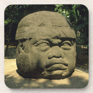 Mexico, Villahermosa, giant Olmec head, La Venta Coaster