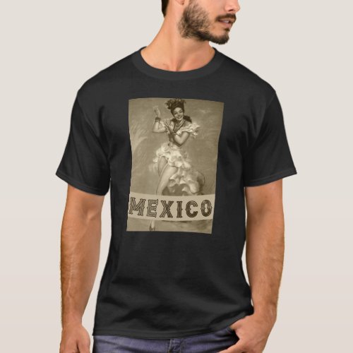 MEXICO Vintage Art _ Travel _   T_Shirt