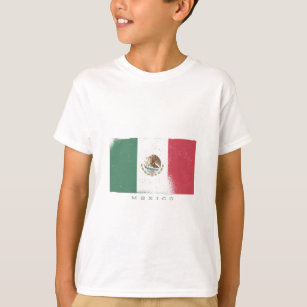 Mexico Vintage Grunge Flag Funny Cinco De Mayo Cos T-Shirt