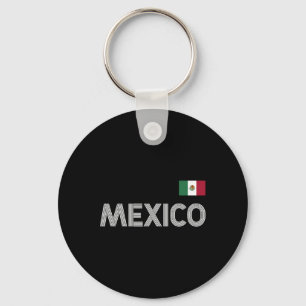 Mexico Vintage Mexican Flag Pride Hat Jersey Keychain