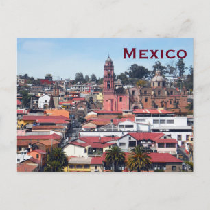 Mexico Vintage Tourism Travel Add Postcard