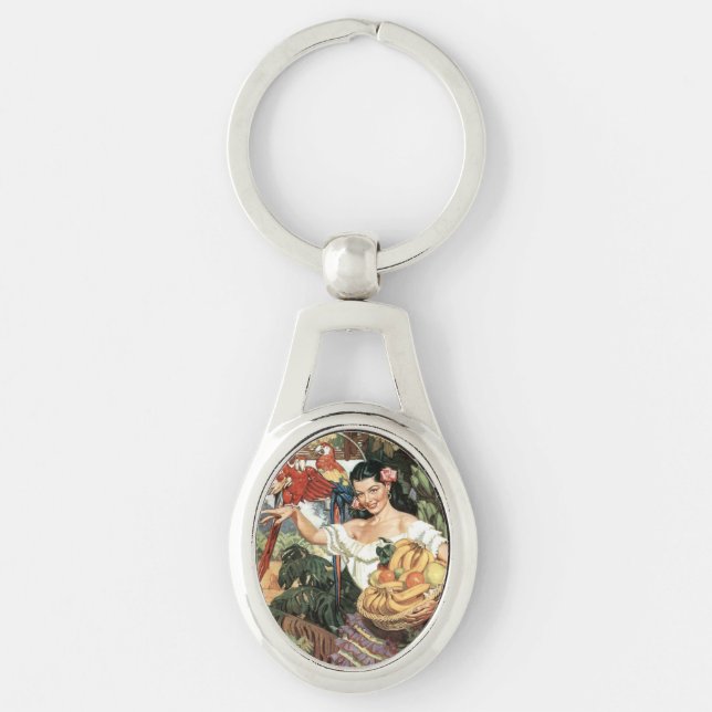 Mexico vintage travel key chain (Front)