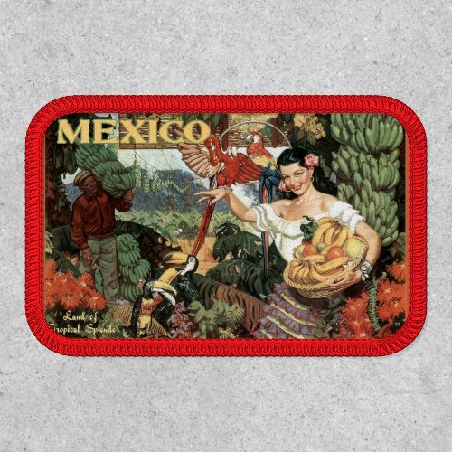 Mexico Vintage Travel Patch
