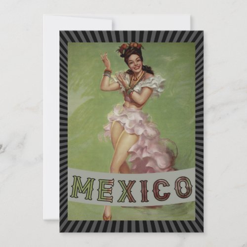 Mexico Vintage Travel Postcard