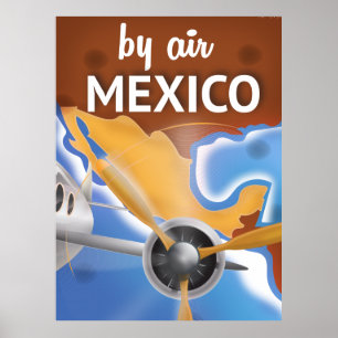 Mexico Vintage Travel poster