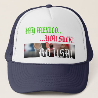 Mexico vs. US Soccer Rivalry Hat - Customized