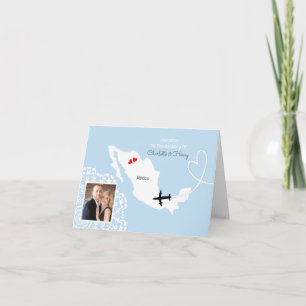 Mexico Wedding Destination Invitation