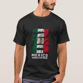 Mexico World Cup 2026 Soccer Fan Pride Graphic T-Shirt