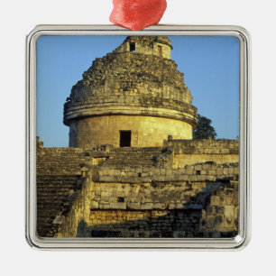 Mexico, Yucatan. Caracol: astronomical Metal Ornament