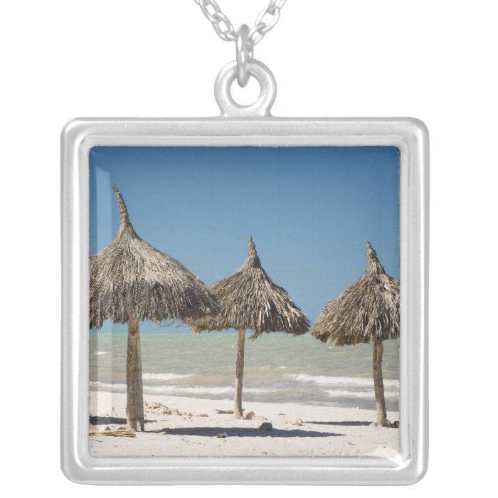 Mexico, Yucatan Peninsula, Progreso. Thatch Custom Jewelry