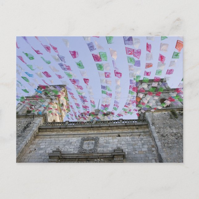 Mexico, Yucatan, Valladolid, La Parraquia de San Postcard (Front)