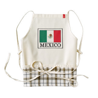 Mexico Zazzle HEART Apron