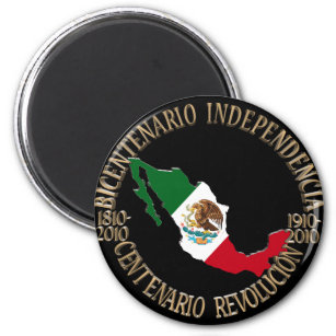 Mexico's Bicentennial & Centennial Celebration Magnet