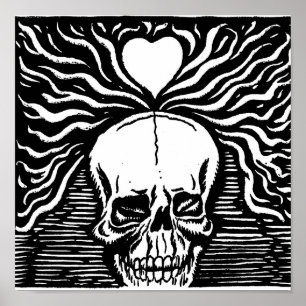 Mexico's "Day of the Dead" circa 1924 Poster