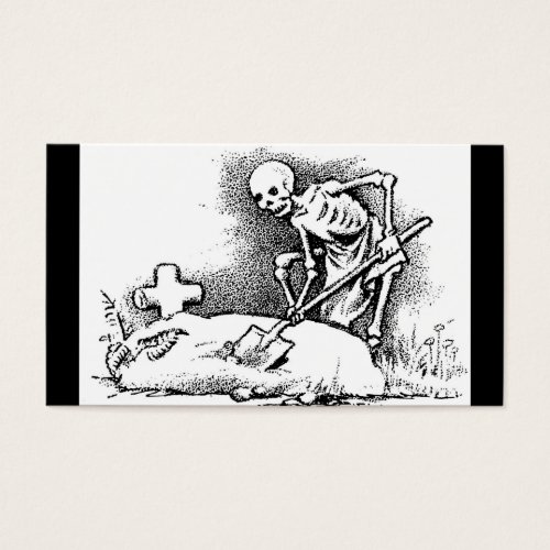 Mexico's "Day of the Dead" circa 1949 Business Card Template