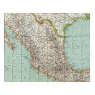 Mexique - Map of Mexico Jigsaw Puzzle